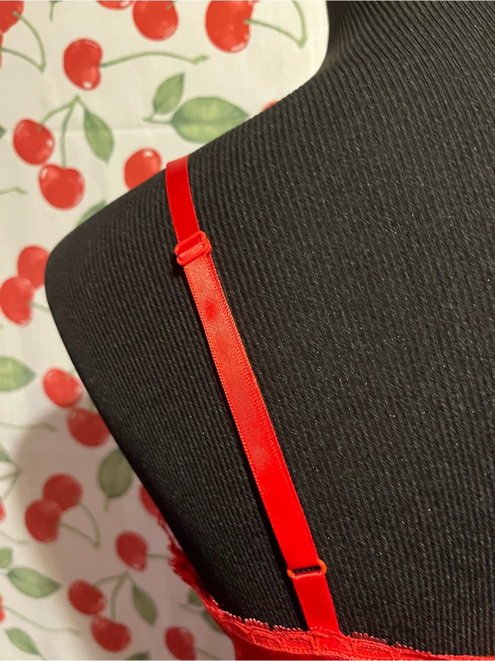 Red Slip Dress - Picture 7 of 9
